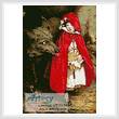 cross stitch pattern Red Riding Hood and Wolf
