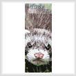 cross stitch pattern Ferret Bookmark