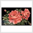cross stitch pattern Red Roses 1