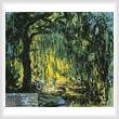 cross stitch pattern Weeping Willow