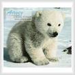 cross stitch pattern Polar Bear Cub