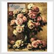 cross stitch pattern Roses in a Vase