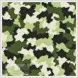 cross stitch pattern Camouflage Cushion