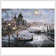 cross stitch pattern Grand Canal Venice Painting