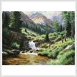 cross stitch pattern High Country Hideout
