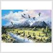 cross stitch pattern Wings over the Valley