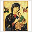cross stitch pattern Our Lady of Perpetual Help