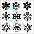 cross stitch pattern Snowflakes