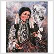 cross stitch pattern White Buffalo Woman