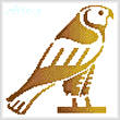 cross stitch pattern Egyptian Hawk