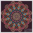 cross stitch pattern Ornamental Mandala