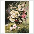 cross stitch pattern Peonies and Cerisiers