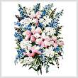 cross stitch pattern Summer Bouquet