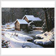 cross stitch pattern Closed for the Holidays