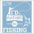 cross stitch pattern Fishing Quote 4