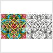 cross stitch pattern Geometric Design 2
