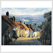 cross stitch pattern Home to Gold Hill