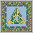 cross stitch pattern Celtic Square 1
