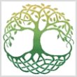 cross stitch pattern Celtic Tree of Life 1