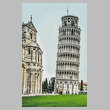 cross stitch pattern Leaning Tower of Pisa
