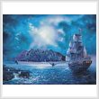 cross stitch pattern The Call of the Moon (Large)