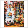 cross stitch pattern In the Garden Painting