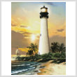 cross stitch pattern Cape Florida Lighthouse