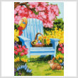 cross stitch pattern Easter Morning