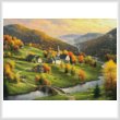 cross stitch pattern Peace in the Valley