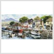 cross stitch pattern Harbour Painting