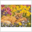 cross stitch pattern Naptime