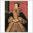 cross stitch pattern Queen Mary 1