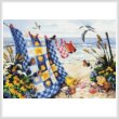 cross stitch pattern Seaside Summer