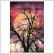 cross stitch pattern Moon in the Branches (Large)