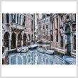 cross stitch pattern Mini Venice Canal