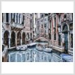 cross stitch pattern Venice Canal
