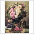 cross stitch pattern Still Life with a Vase of Flowers