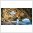 cross stitch pattern Benagil Cave