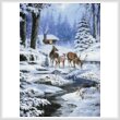 cross stitch pattern Forest Deer (Large)
