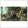 cross stitch pattern African Rainforest (Large)