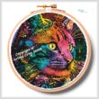 cross stitch pattern Felis Hoop (Extra Large)