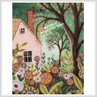 cross stitch pattern Garden and Cottage (Large)