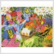 cross stitch pattern Home for Butterflies (Large)