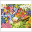 cross stitch pattern Home for Butterflies