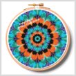 cross stitch pattern Kaleidoscope 4 Hoop (Large)