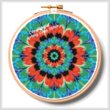 cross stitch pattern Kaleidoscope 5 Hoop (Large)