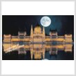 cross stitch pattern Parliament of Budapest (Large)