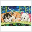 new cross stitch pattern - Shiba Puppies Happy Dreams