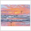 cross stitch pattern Sandpiper Beach