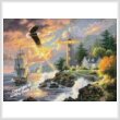 cross stitch pattern Seaside Light (Large)